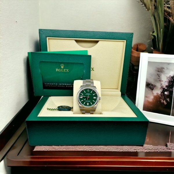 Reloj Rolex Oyster Perpetual Green